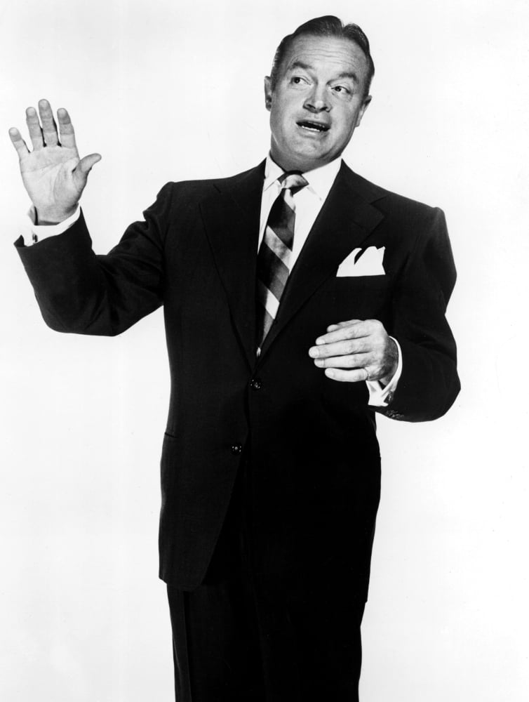 Bob Hope In Publiciy Pose For His Nbc Radio Show Canvas Art - (16 x 20)