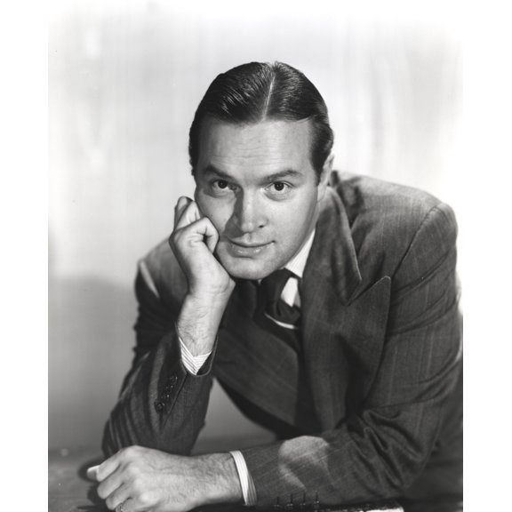 Bob Hope One Hand on Face wearing Formal Suit Portrait Photo Print (8 x 10)
