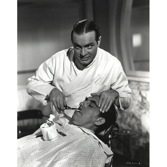 Bob Hope Performing Hair Cut Portrait Photo Print (24 x 30)