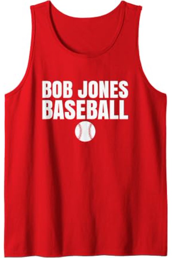 Bob Jones High School Baseball Tank Top Size S-3XL