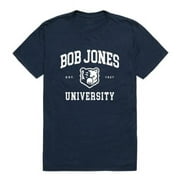 Bob Jones University Bruins Seal College T-Shirt, Navy - Medium