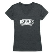 Bob Jones University Bruins Women Institutional Short Sleeve T-Shirt, Heather Charcoal - Medium