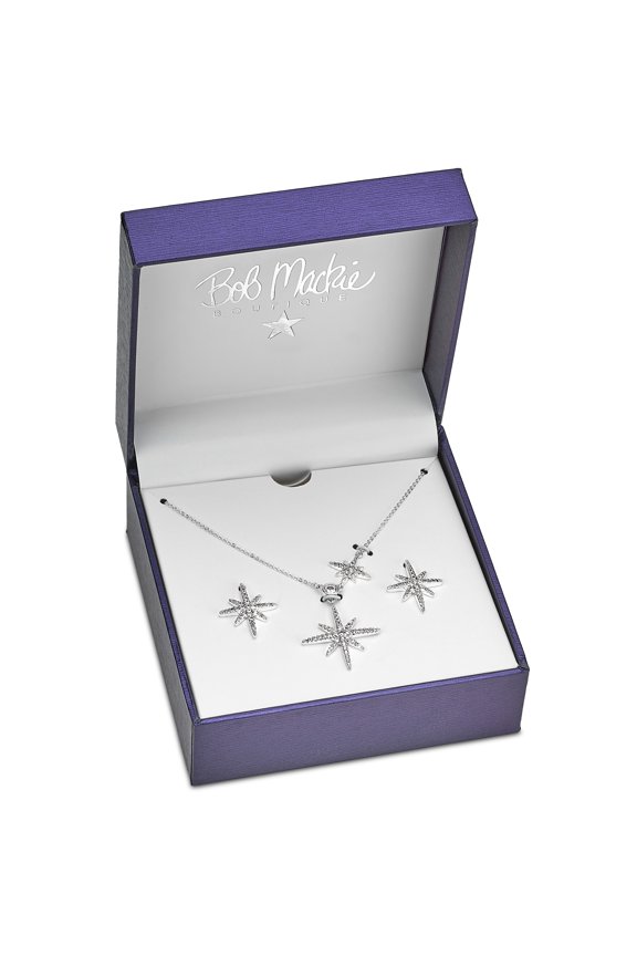 Falling Stars Necklace and Earring Set