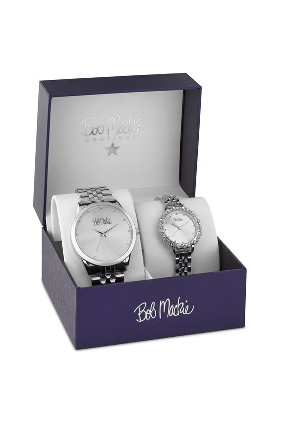 Men's and Women's 2 Piece Watch Set BMS4010SS