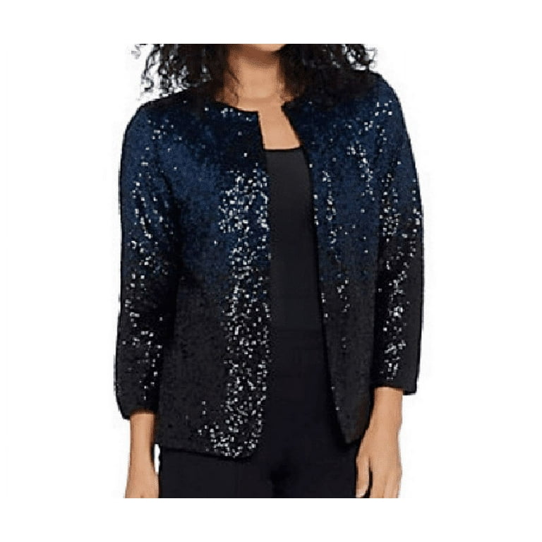 Bob mackie sequin jacket sale