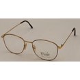 thumbnail image 1 of Bob Mackie Ophthalmic Blonde Round Metal Frame, BM491 50mm, 1 of 5