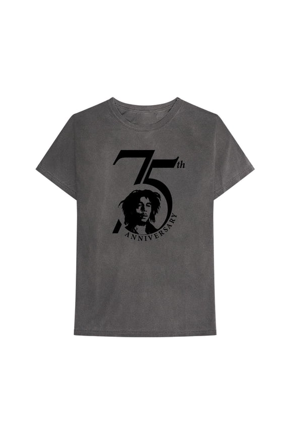 75th Anniversary Grey Washed T-Shirt Unisex