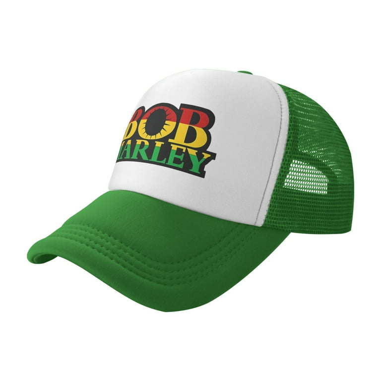 Baseball Cap Bob Marley Hat Colors Bob Marley Green Rasta Stripe