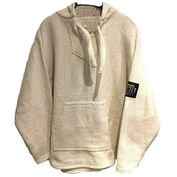 Bob Marley - Circular Logo Mens Pullover Baja Hoodie