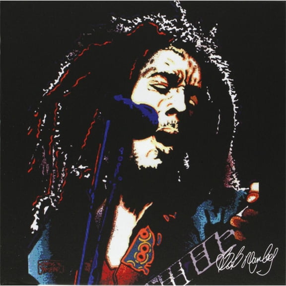 Bob Marley - Electric Small Canvas Print