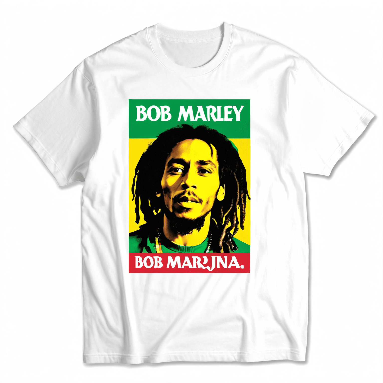 T-shirt Officiel Bob Marley 'Exodus Movement Of Jah People' - Marron, 100% Coton, Neuf Avec étiquettes