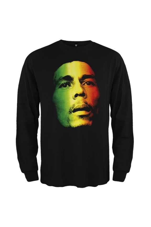 - Face Long Sleeve T-Shirt - 3X-Large
