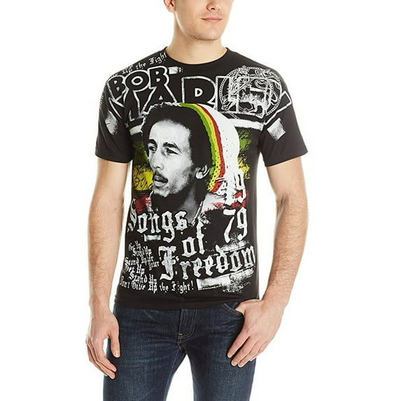Bob Marley Freedom Men's T-Shirt