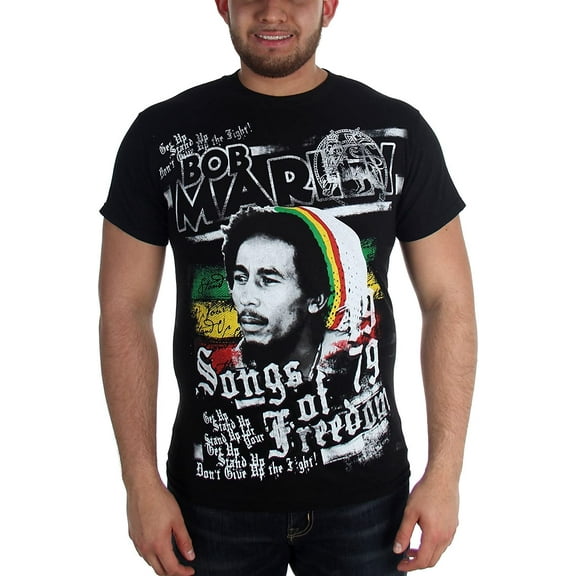 Bob Marley - Freedom Mens T Shirt