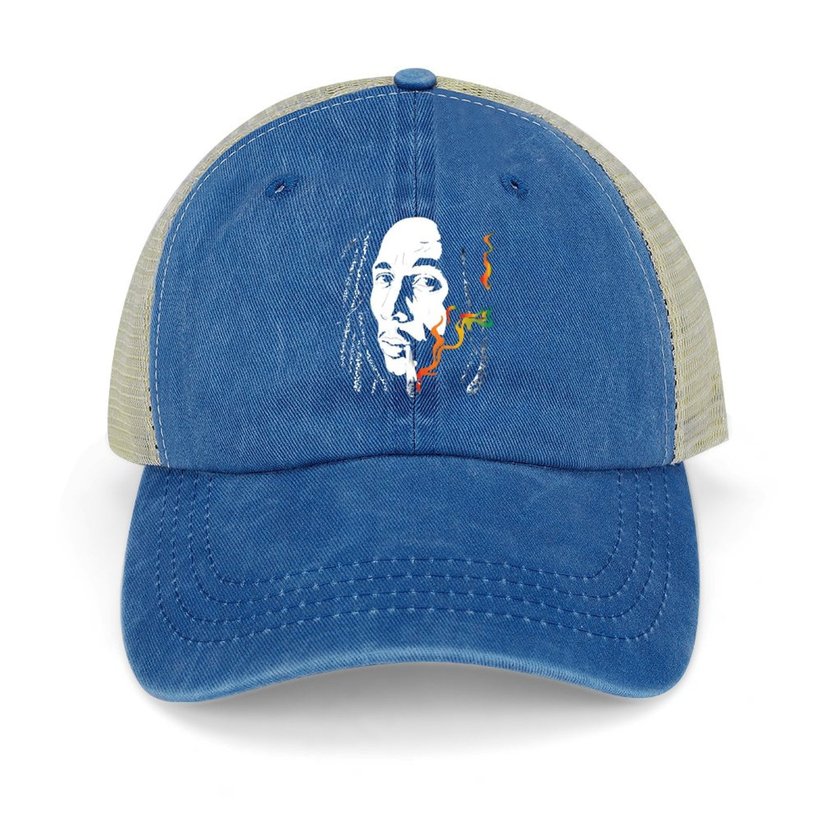 Bob_Marley Fresh Gray Hat Adjustable Funny Fashion Unisex Baseball - Main Image