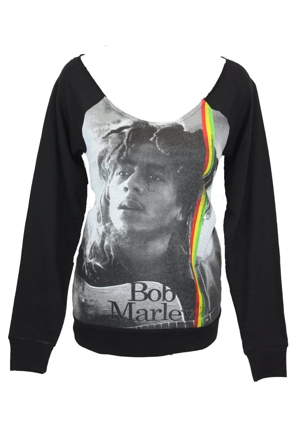 Girls Juniors Pull Over Light Sweatshirt - Scoop Neck Giant Photo Image (Large)