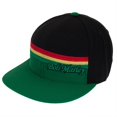 thumbnail image 1 of Bob Marley - Green Rasta Stripe Fitted Cap - 7 1/2, 1 of 2