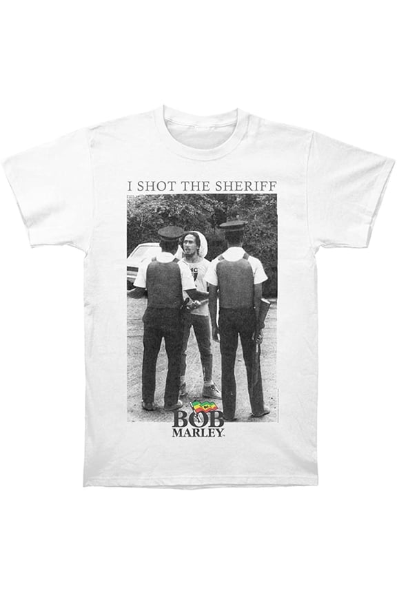 I Shot the Sheriff Photo White T-Shirt Unisex