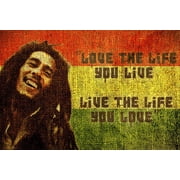 Bob Marley III - CANVAS OR PRINT WALL ART