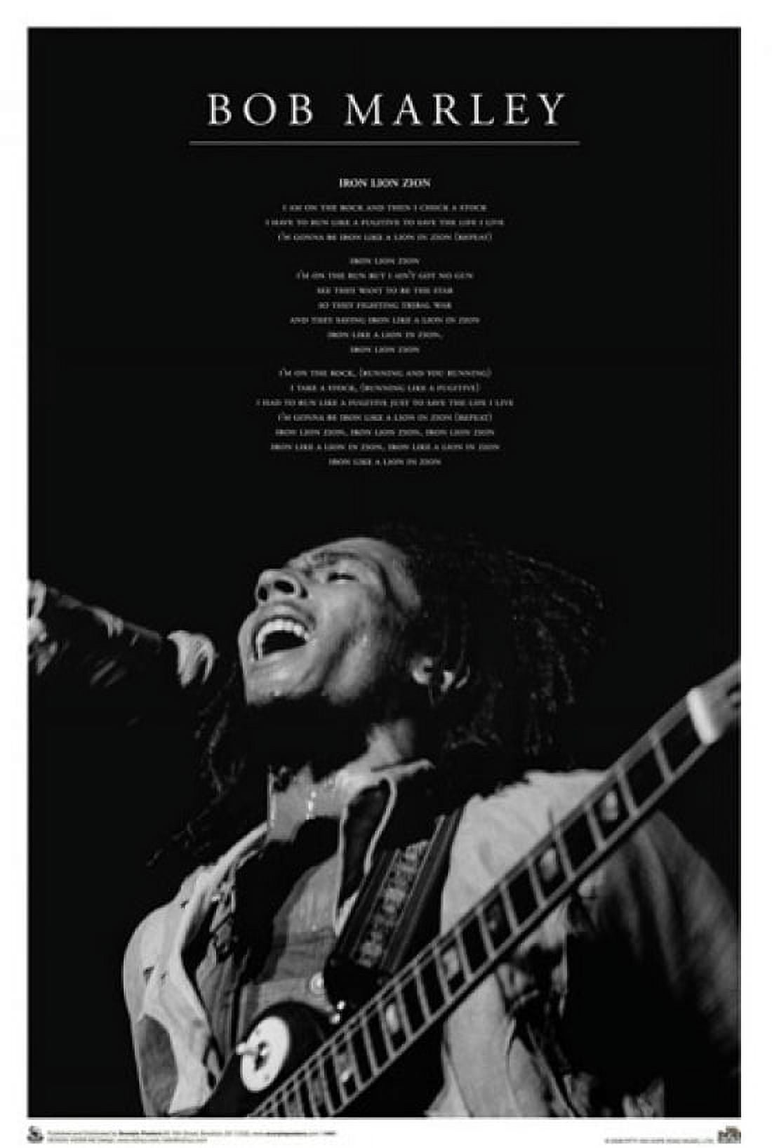Bob Marley Lyrics Posters for Sale