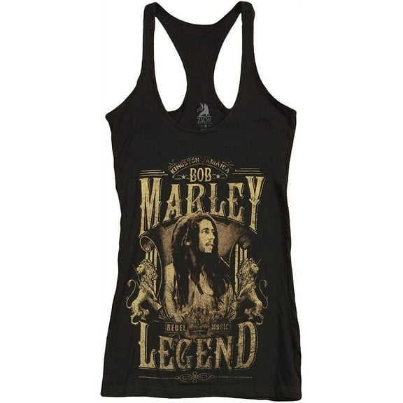 Bob Marley Women's Legend Womens Tank Medium Black