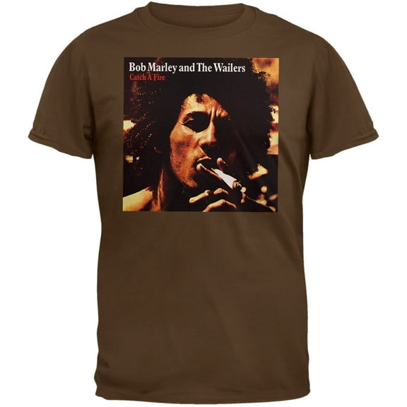 Bob Marley Men's CAF Cover Art Short Sleeve T Shirt