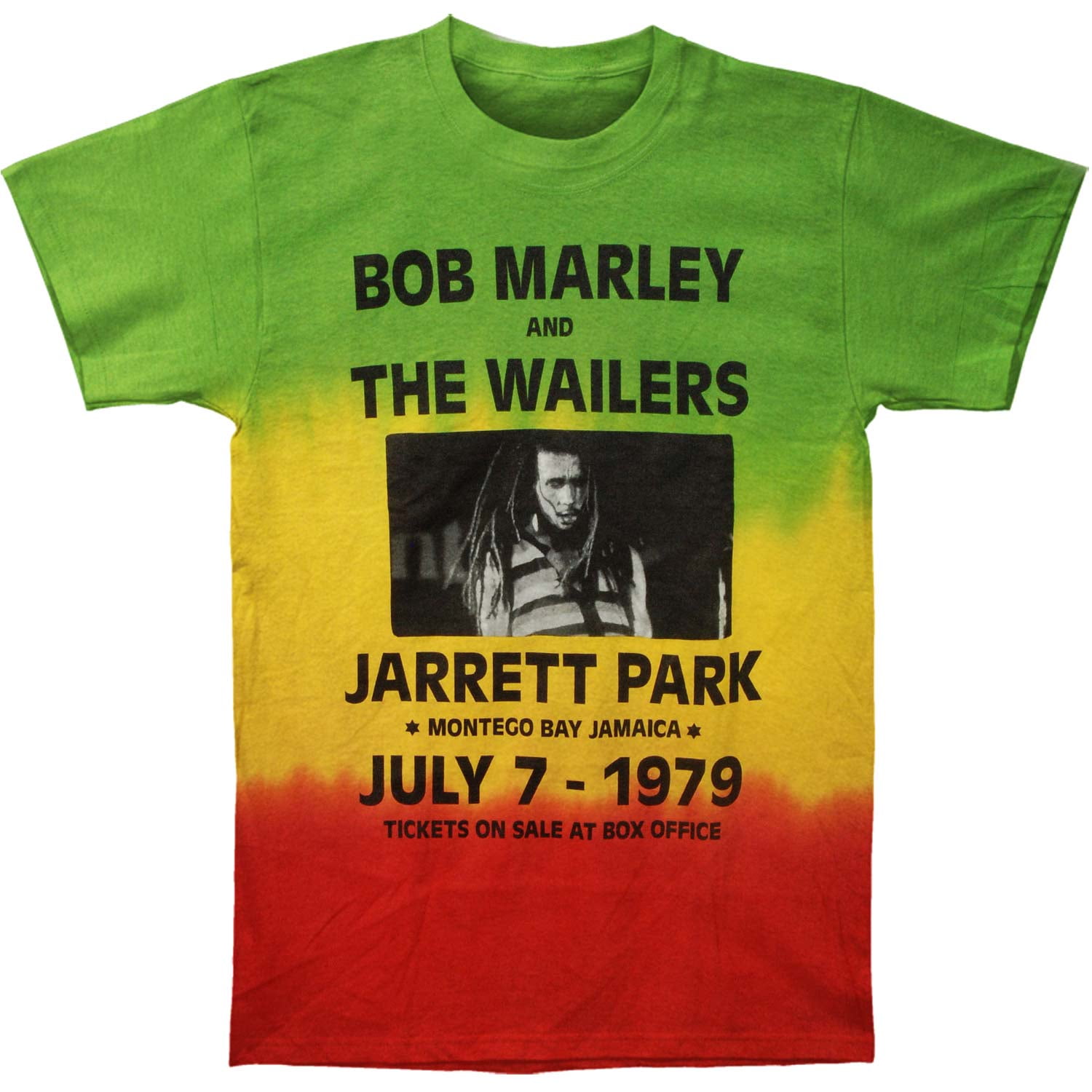 Bob Marley Men's Concert Tie Dye T-shirt X-Large Tie-Dye