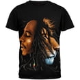 thumbnail image 1 of Zion Rootswear Men's Bob Marley Profiles T Shirt Black Medium, 1 of 2