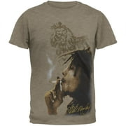 Bob Marley Mens Smoke Side Soft Short Sleeve T Shirt