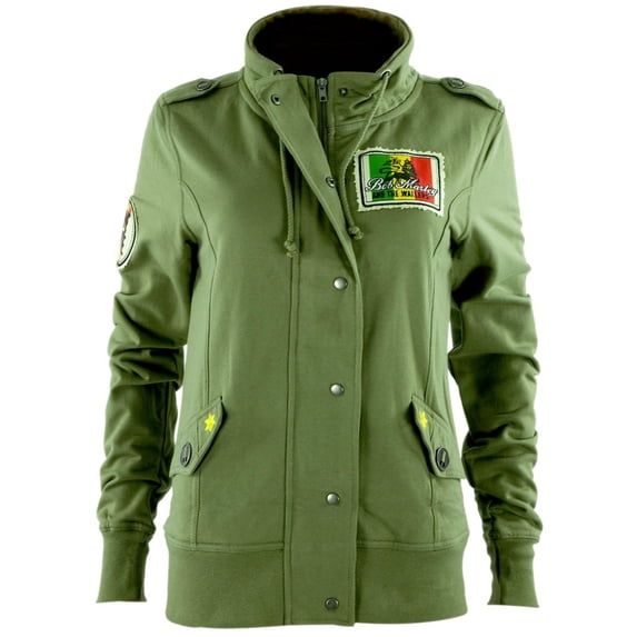 Bob Marley - Military Juniors Jacket - Medium