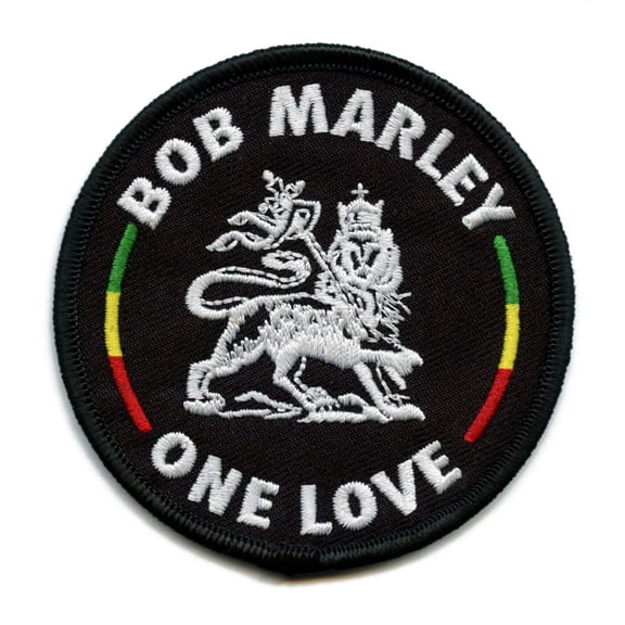 Men's Bob Marley Lion Woven Patch
