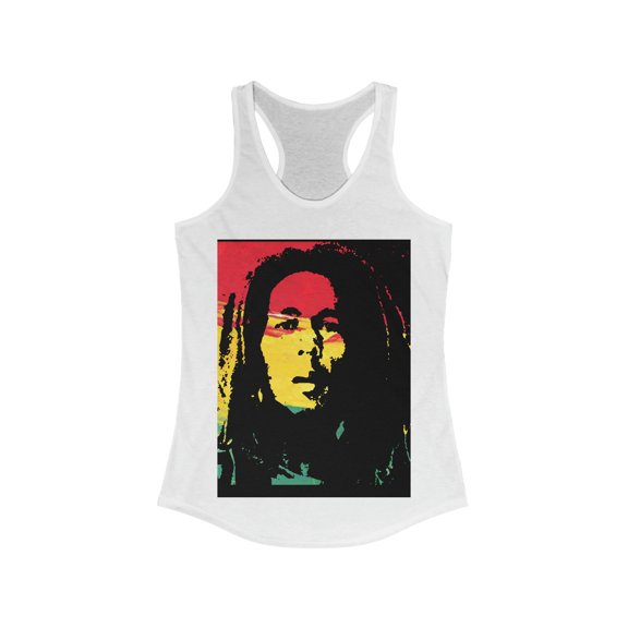 Bob Marley Racerback Tank Top Shirt Fitness Fashion Party Yoga Tank Top