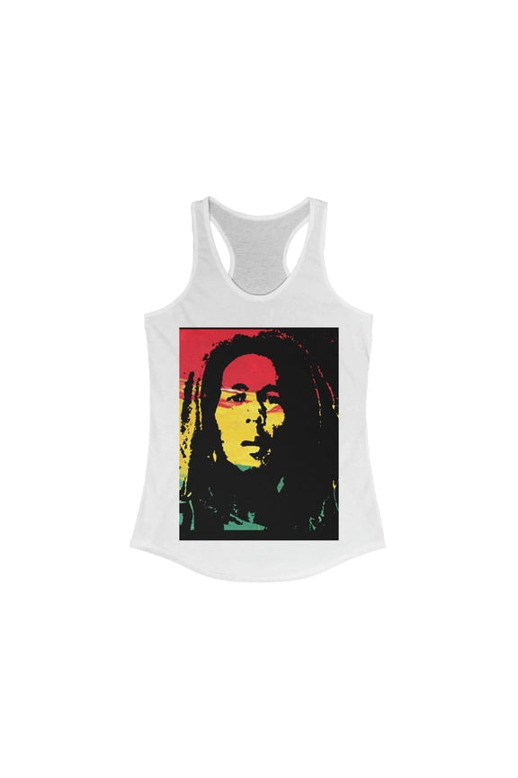Bob Marley Racerback Tank Top Shirt Fitness Fashion Party Yoga Tank Top