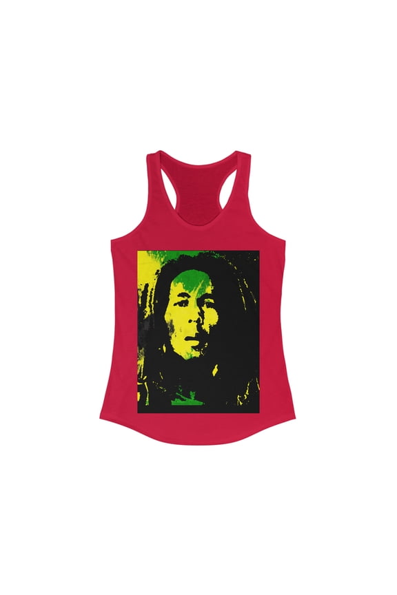Bob Marley Racerback Tank Top Shirt Fitness Fashion Yoga Tank Top