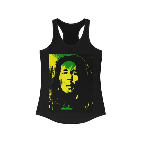 Bob Marley Racerback Tank Top Shirt Fitness Fashion Yoga Tank Top