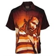 thumbnail image 1 of Bob Marley - Rise Men's Club Shirt - X-Large, 1 of 2
