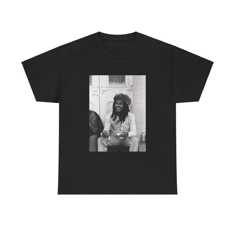 Bob Marley Shirt Unisex Heavy Cotton Tee Shirt Clothing