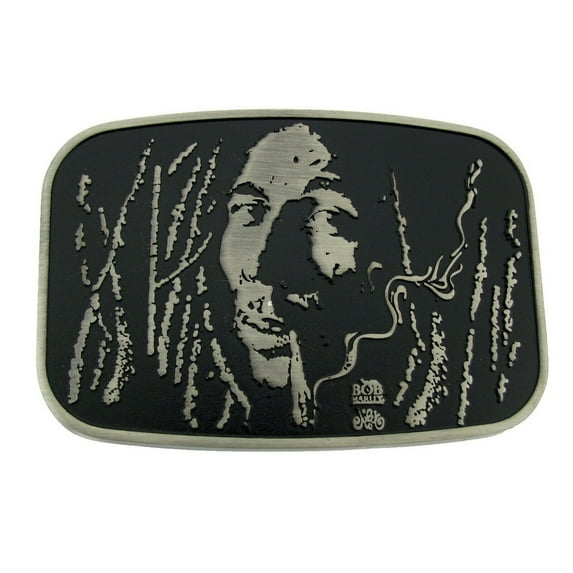 Bob Marley Silver Metal Antiqued Finished Belt Buckle Music Lovers Reggae Culture Dub New Style