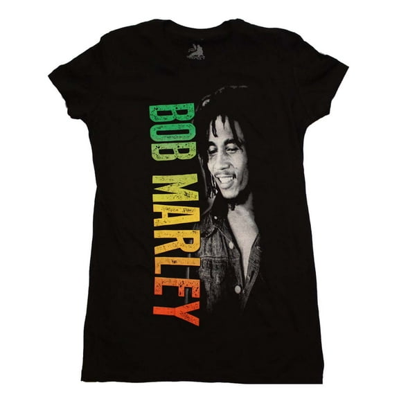 Bob Marley Smile Gradient Junior Women's Classic T-Shirt