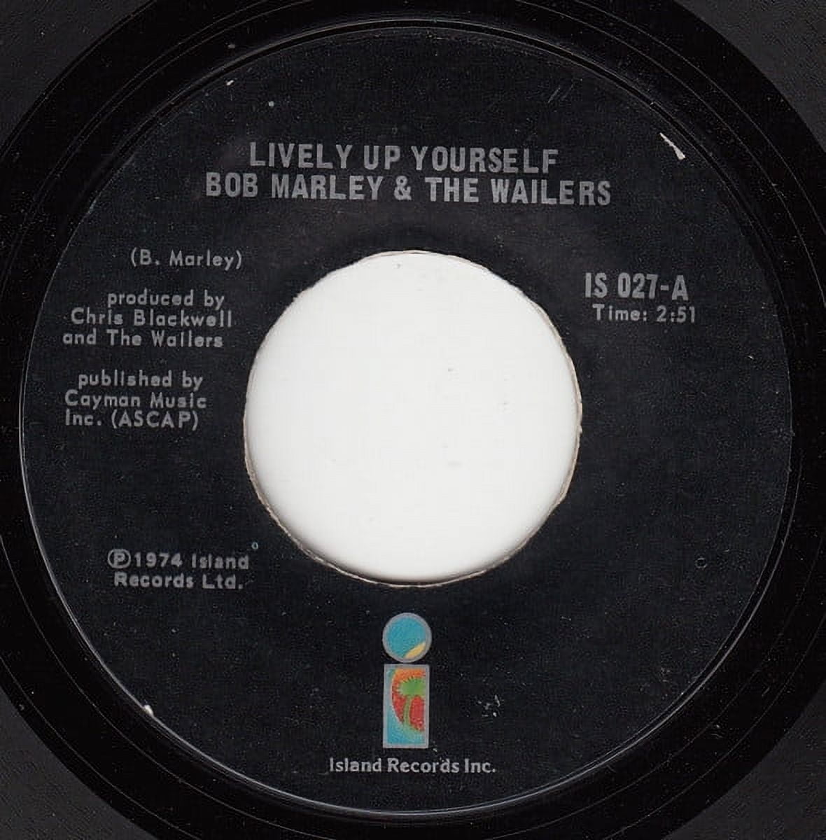 Bob Marley & The Wailers Lively Up Yourself / So Jah Seh (7" 45RPM Vinyl) (New)