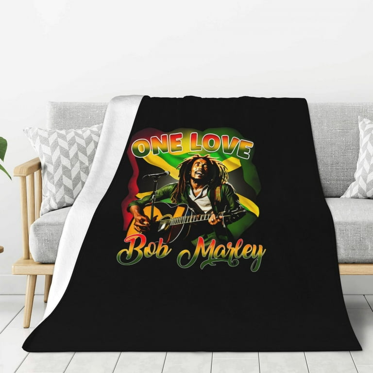 Bob Marley Throw Blanket Queen Blanket Lightweight Cotton Bedding Home Decor for All Seasons Blanket Walmart