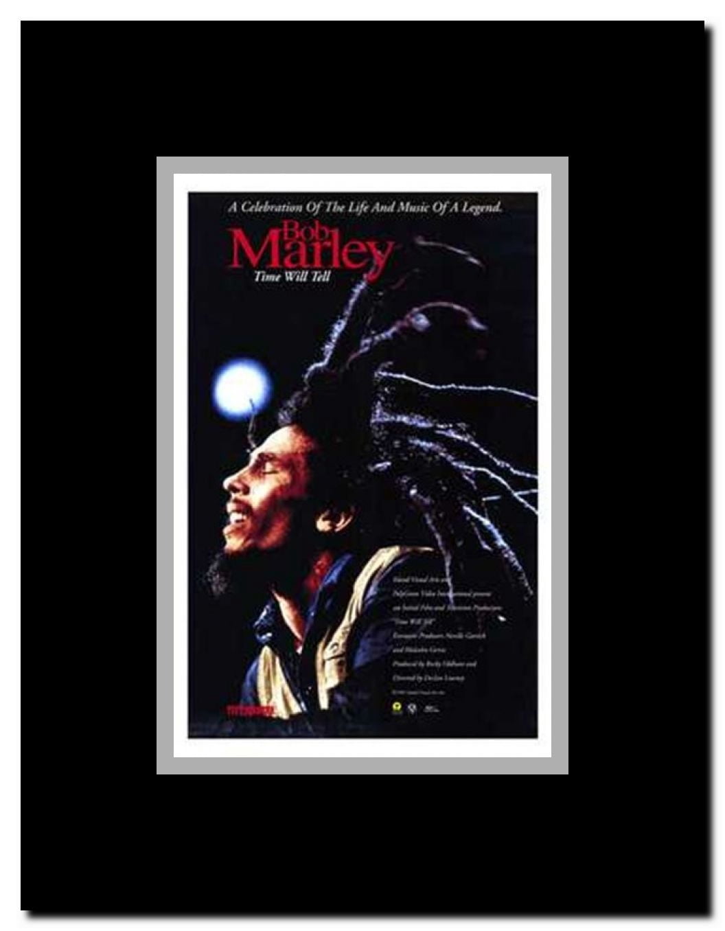Bob Marley Time Will Tell Framed Movie Poster
