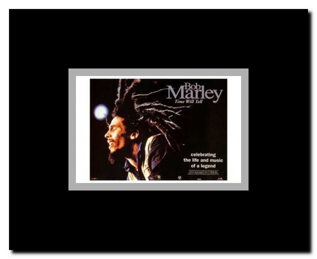 Bob Marley Time Will Tell Framed Movie Poster