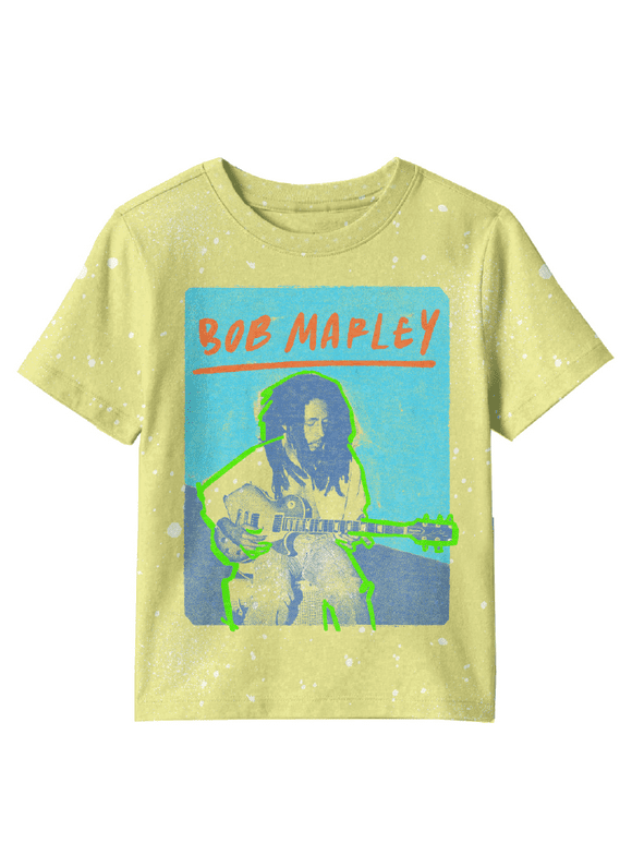 Bob Marley Toddler Boys 1977 Exodus Tour Graphic Tee, Sizes 12M-5T