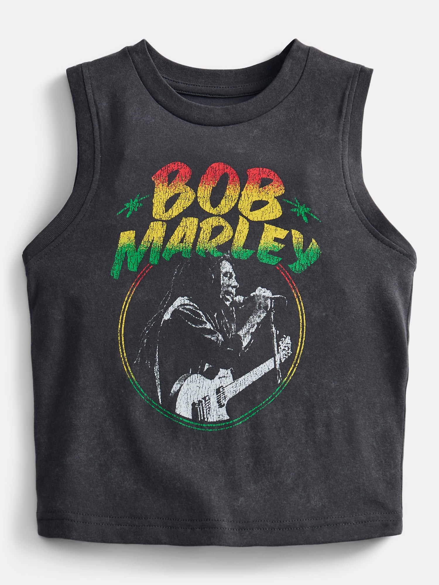 Bob Marley Toddler Boys Muscle Tank Top, Sizes 12M-5T