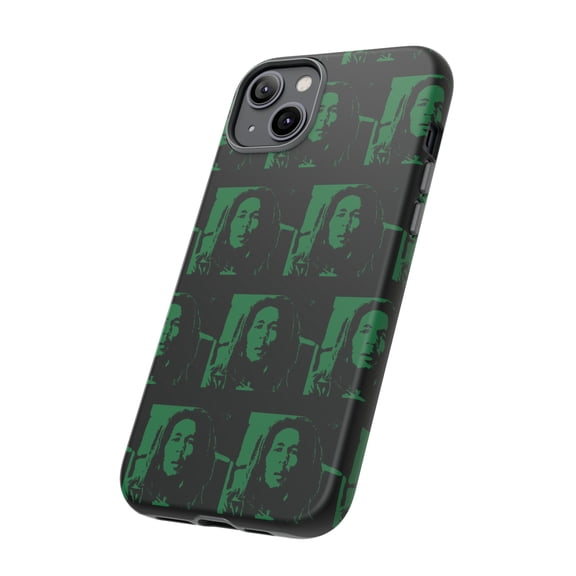 Bob Marley Tough iPhone 15 Case-iPhone 14-iPhone-iPhone Case