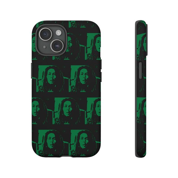 Bob Marley Tough iPhone 15 Case-iPhone 14-iPhone-iPhone Case