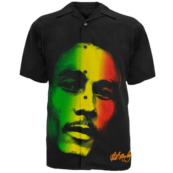 Bob Marley - Tri-Color - Club Shirt - X-Large