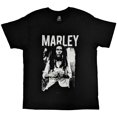 thumbnail image 1 of Bob Marley Unisex T-Shirt Black & White (Large), 1 of 3