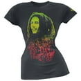 thumbnail image 1 of Bob Marley Women's Juniors Catch A Fire Soft Short Sleeve T Shirt, 1 of 2